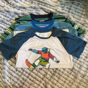 Cat & Jack bundle short sleeve shirts